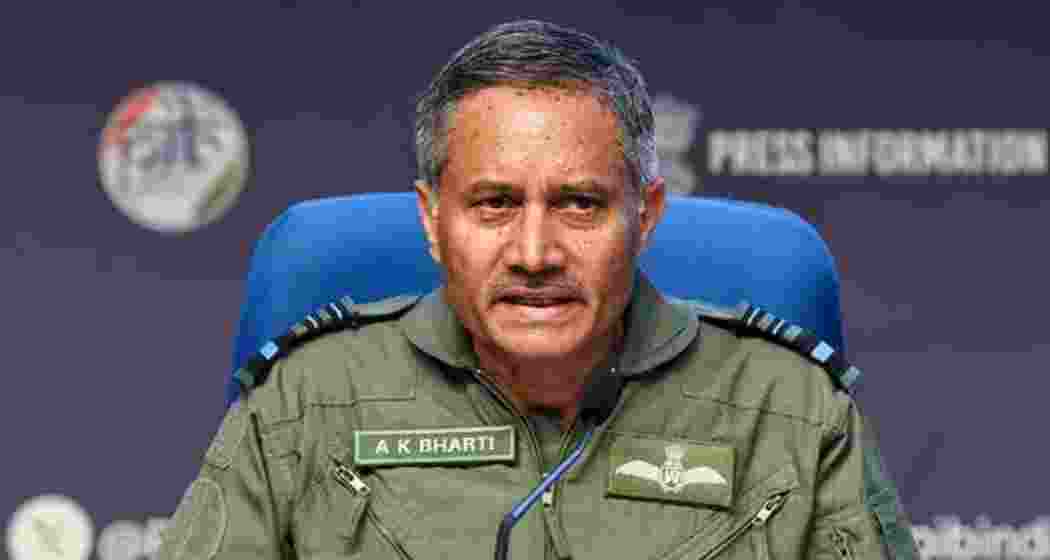 Air Marshal AK Bharti. (File photo) Air Marshal AK Bharti. (File photo)