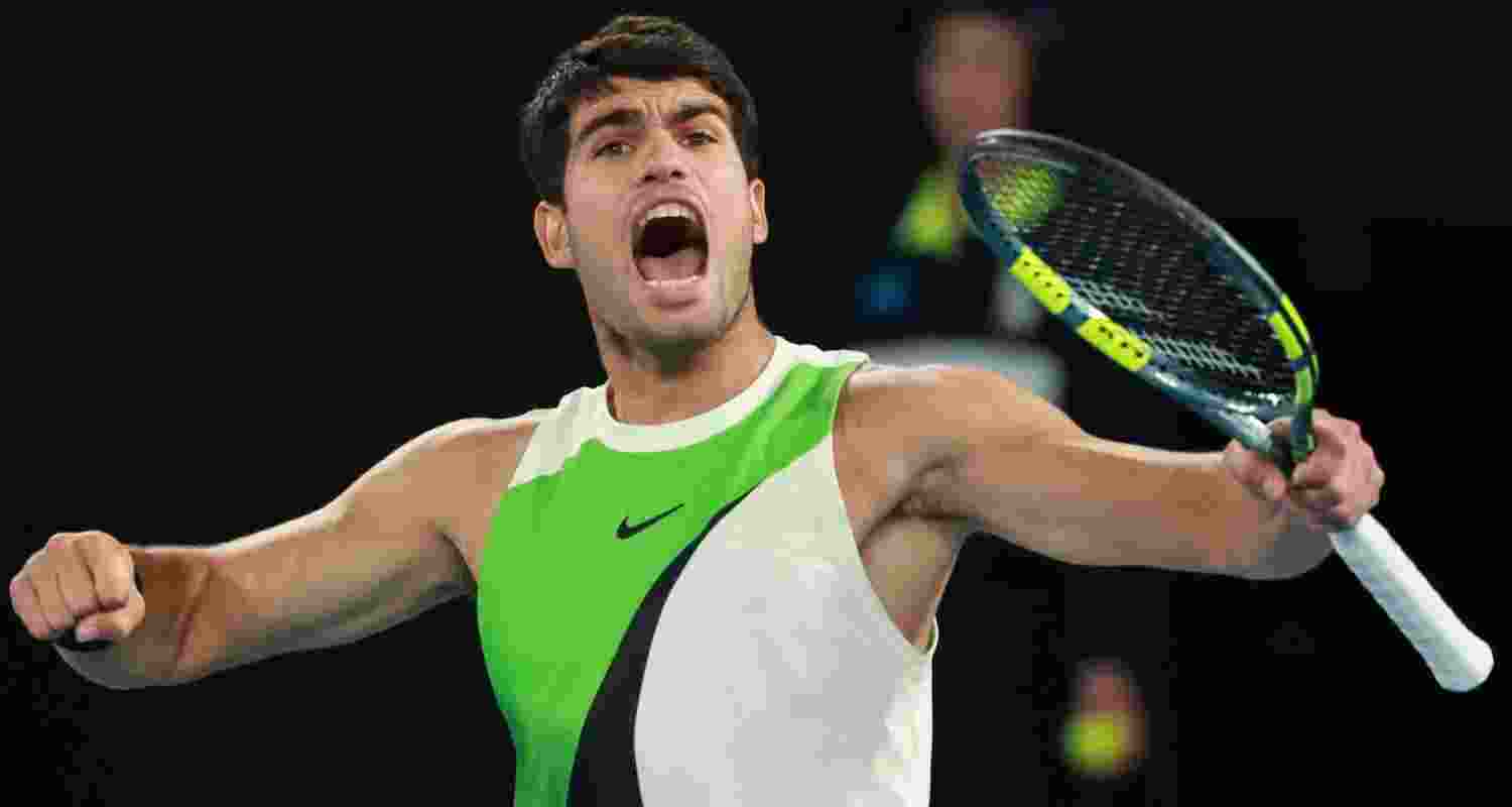 At 22 years and 272 days, Carlos Alcaraz is the youngest man to complete a set of all four major singles titles. He broke the mark set by Don Budge in the 1938 French championships when he was 22 years and 363 days old. At 22 years and 272 days, Carlos Alcaraz is the youngest man to complete a set of all four major singles titles. He broke the mark set by Don Budge in the 1938 French championships when he was 22 years and 363 days old.