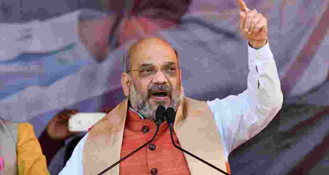 A file photo of Union Home Minister Amit Shah. A file photo of Union Home Minister Amit Shah.