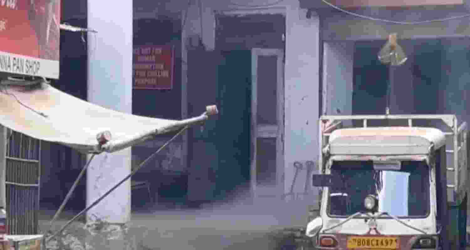 Ammonia gas leaked at an ice factory in Jalandhar, Punjab. Ammonia gas leaked at an ice factory in Jalandhar, Punjab.