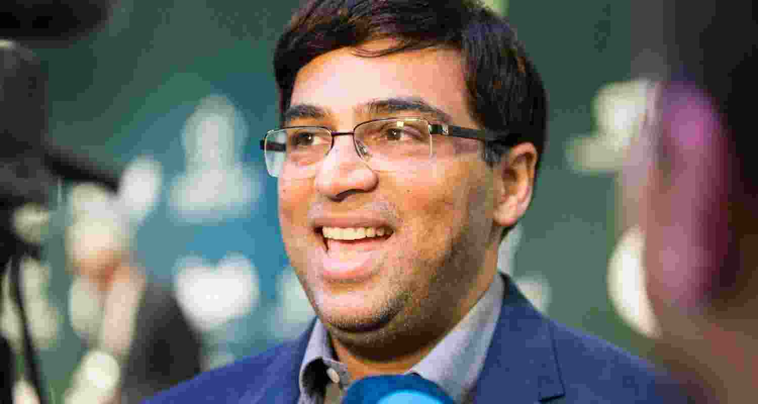 Five-time world champion Viswanathan Anand. Five-time world champion Viswanathan Anand.