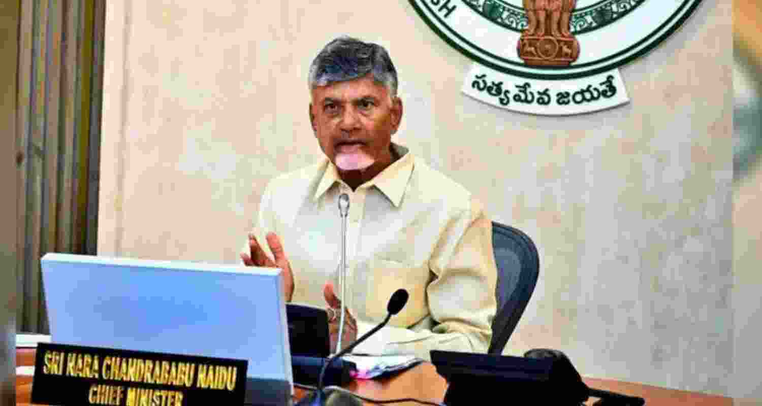 Andhra Pradesh CM N Chandrababu Naidu - file image. Andhra Pradesh CM N Chandrababu Naidu - file image.