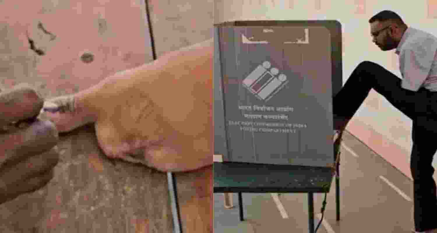 Voters came out in large numbers to vote. Voters came out in large numbers to vote.