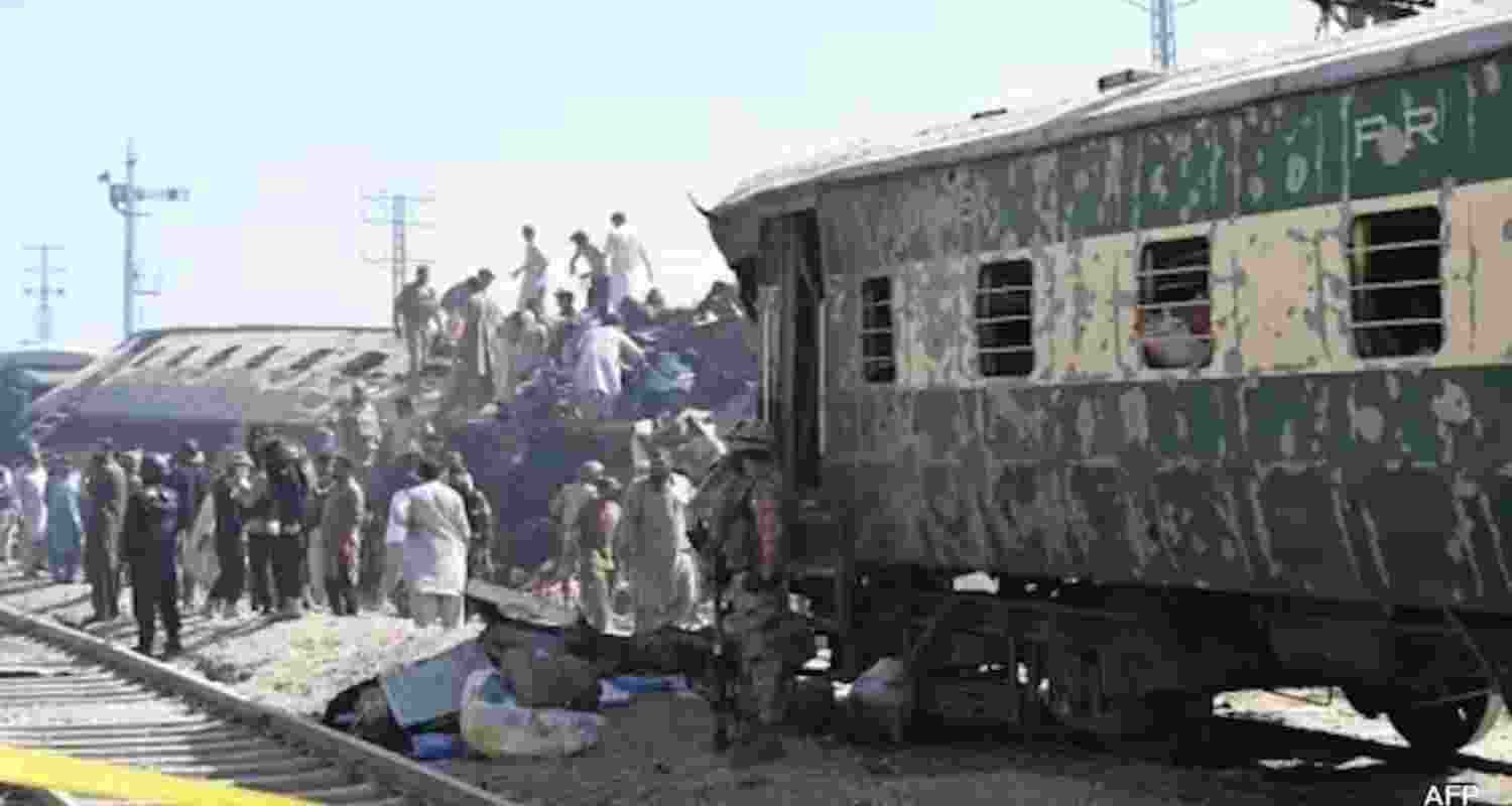 Army personnel among victims in Balochistan train blast. Army personnel among victims in Balochistan train blast.