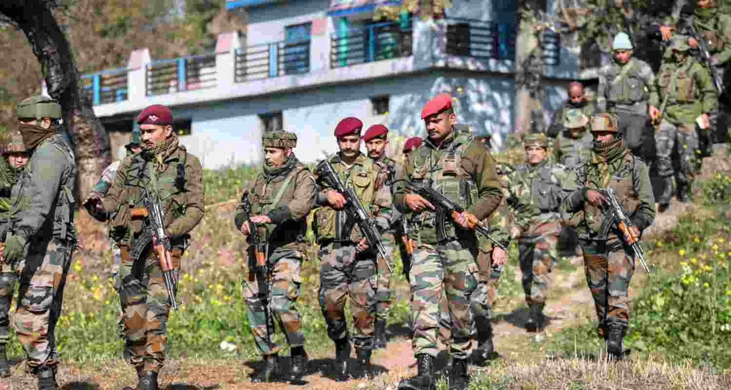 Indian Army in Rajouri, J&K. File photo. Indian Army in Rajouri, J&K. File photo.