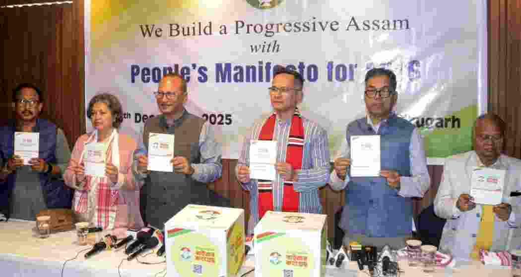 Congress MP Gaurav Gogoi during a press conference, in Dibrugarh, on December 6, 2025. (Image: PTI) Congress MP Gaurav Gogoi during a press conference, in Dibrugarh, on December 6, 2025. (Image: PTI)