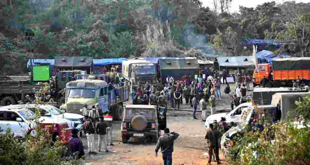 Rescue operation continue at the coal mine disaster site in Kalamati village in Dima Hasoa district of Assam. File photo. Rescue operation continue at the coal mine disaster site in Kalamati village in Dima Hasoa district of Assam. File photo.
