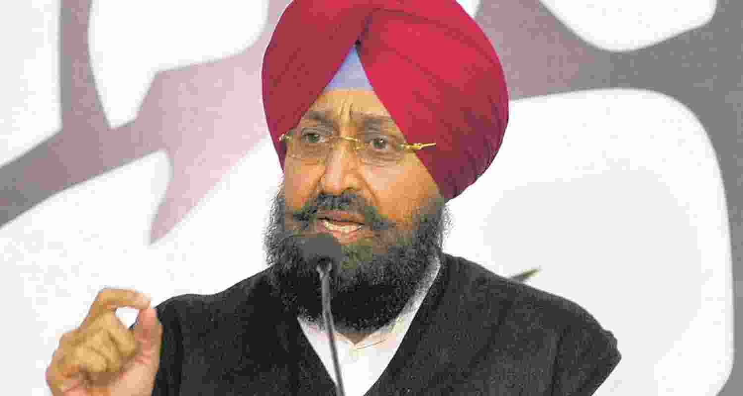 Image of Congress leader Partap Singh Bajwa. Image of Congress leader Partap Singh Bajwa.