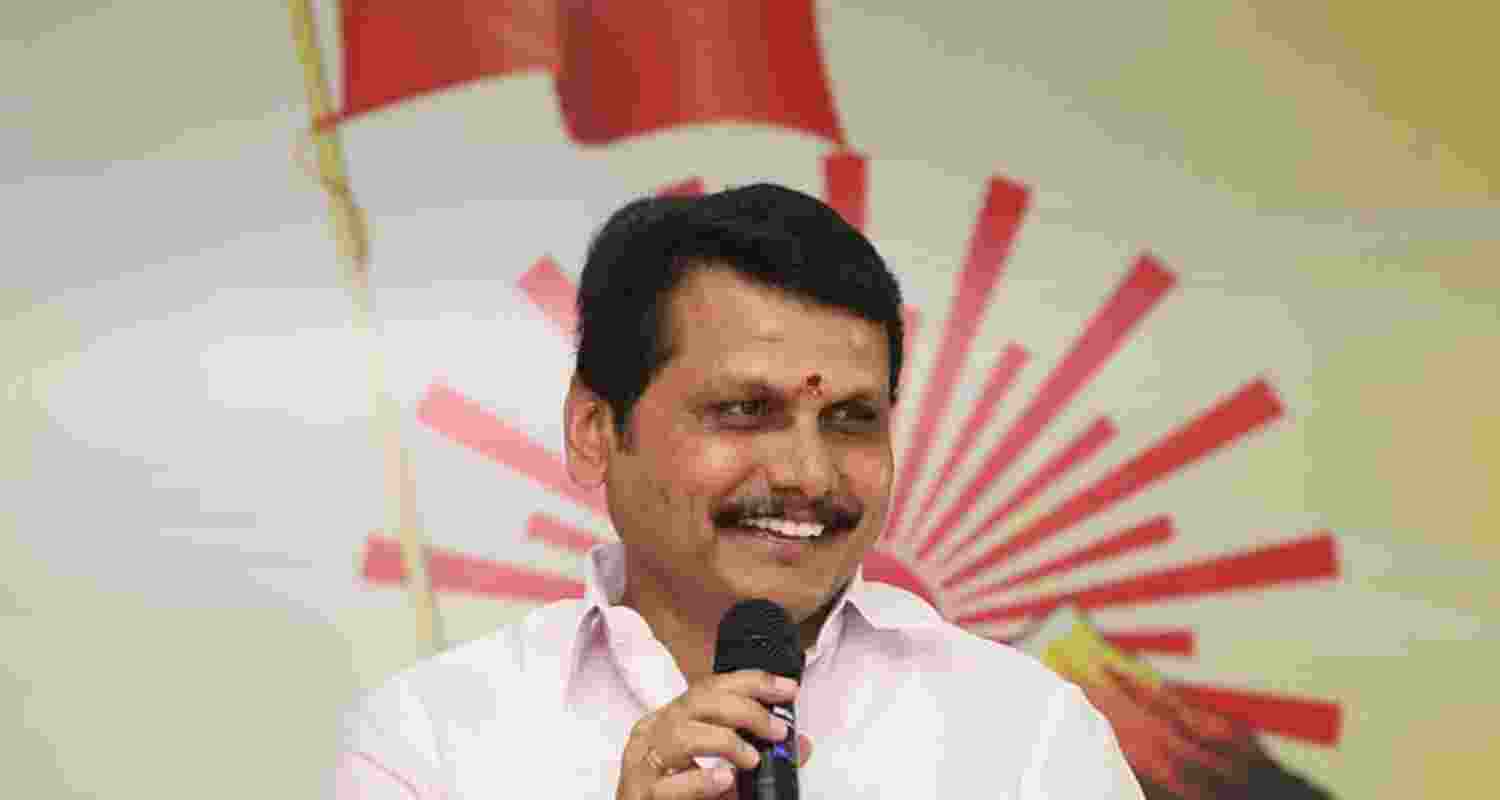 Tamil Nadu Minister Senthil Balaji - file image. Tamil Nadu Minister Senthil Balaji - file image.