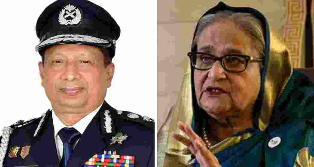 Former IGP Chowdhury Abdullah Al-Mamun (L), who admitted guilt in the July massacre trial, and former Prime Minister Sheikh Hasina (R), one of the accused in the case. Former IGP Chowdhury Abdullah Al-Mamun (L), who admitted guilt in the July massacre trial, and former Prime Minister Sheikh Hasina (R), one of the accused in the case.