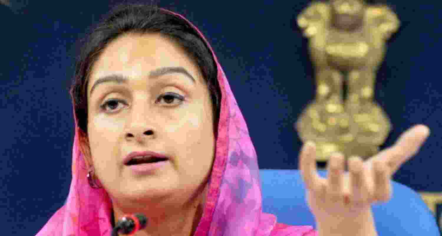 Bathinda MP Harsimrat Kaur Badal Bathinda MP Harsimrat Kaur Badal