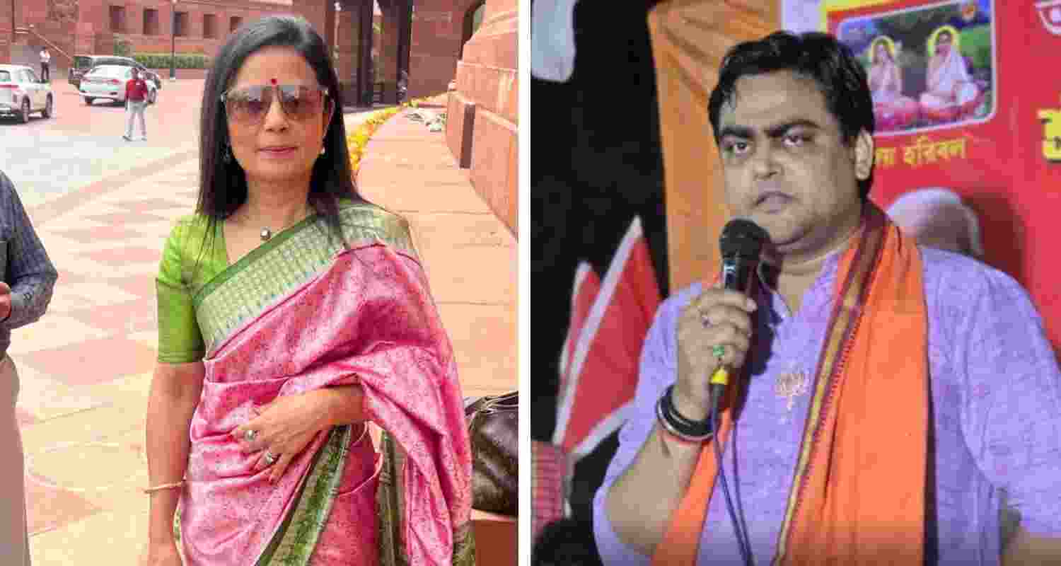 Beef row: Mahua targets BJP MP Shantanu Thakur for Beef row: Mahua targets BJP MP Shantanu Thakur for