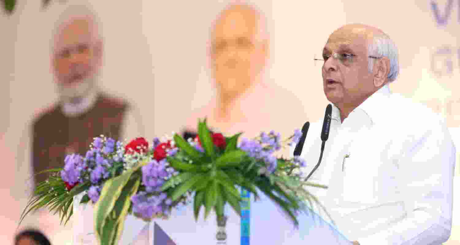 Gujarat Chief Minister Bhupendra Patel. Gujarat Chief Minister Bhupendra Patel.