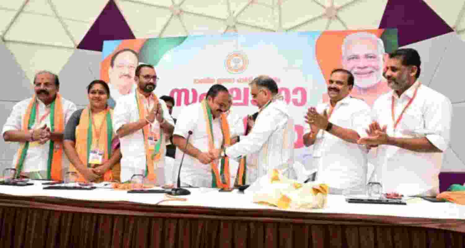 CPI(M) leader Bipin C Babu joins BJP in Kerala
CPI(M) leader Bipin C Babu joins BJP in Kerala