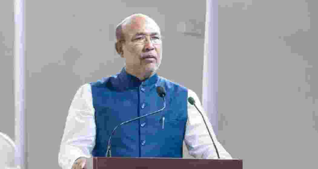 Manipur Chief Minister N Biren Singh. File photo. Manipur Chief Minister N Biren Singh. File photo.