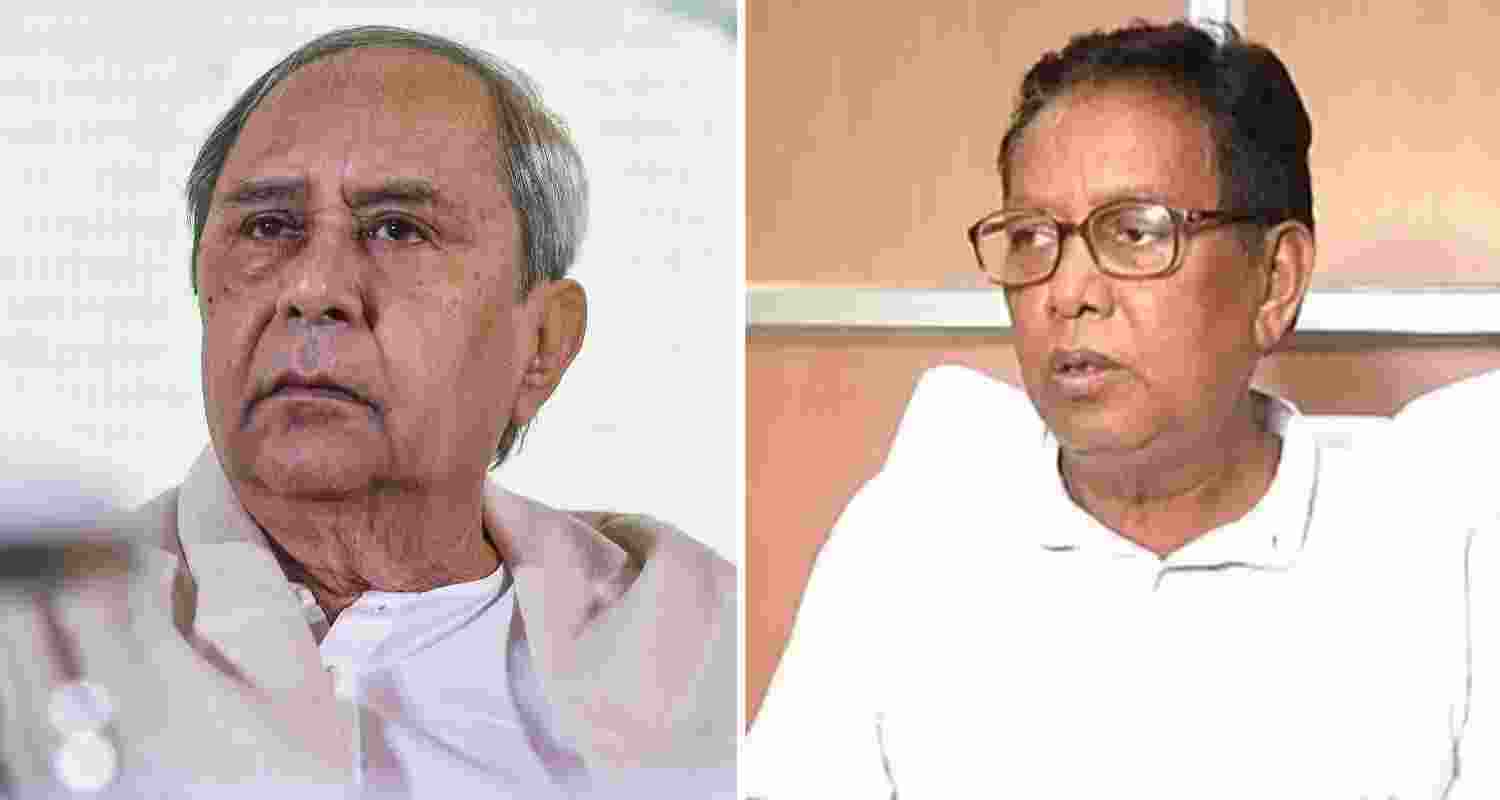 Former Odisha CM Naveen Patnaik (left) and ex-Minister Prafulla Kumar Mallik. Former Odisha CM Naveen Patnaik (left) and ex-Minister Prafulla Kumar Mallik.
