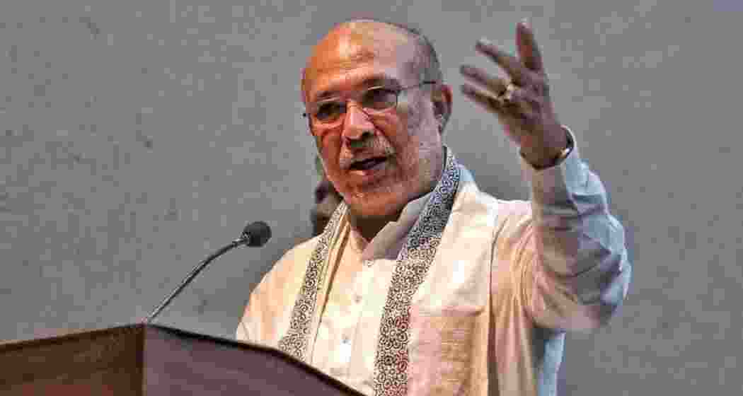 Manipur Chief Minister N Biren Singh. Manipur Chief Minister N Biren Singh.