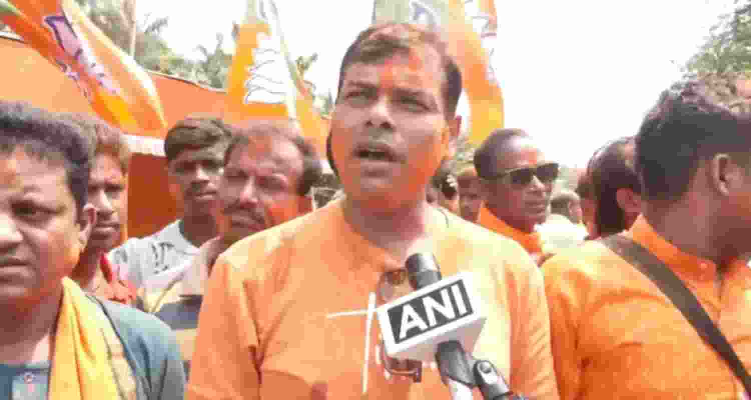 BJP's Debangshu Panda leads by a huge margin in Falta repoll counting as tight security remains in place at the counting centre. BJP's Debangshu Panda leads by a huge margin in Falta repoll counting as tight security remains in place at the counting centre.