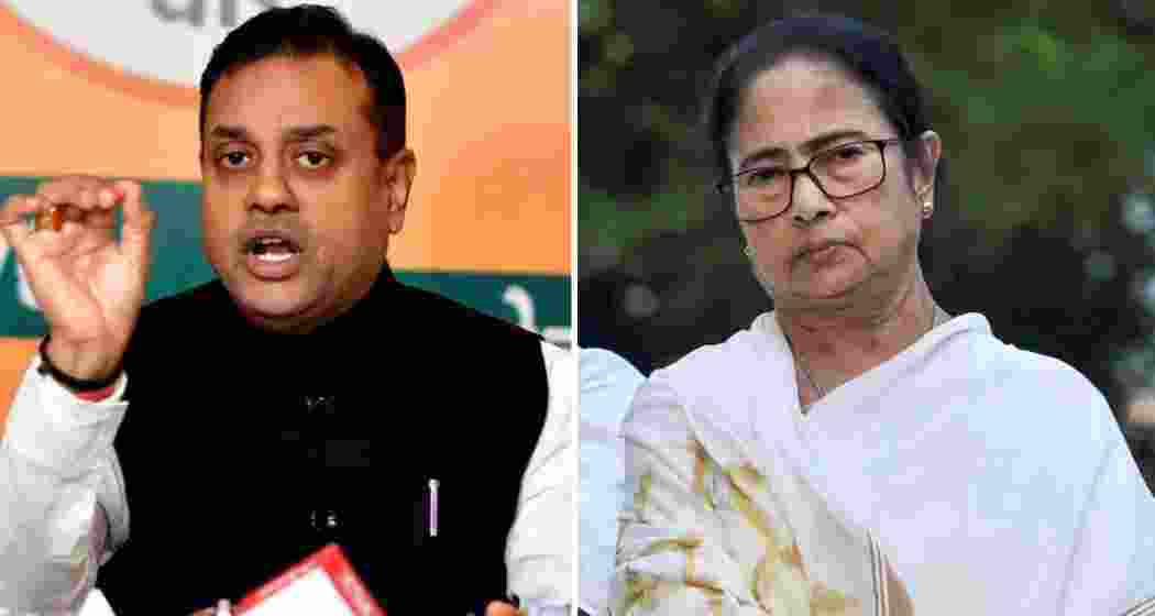 BJP spokesperson Sambit Patra (L) has accused West Bengal Chief Minister Mamata Banerjee of threatening riots over the Election Commission’s Special Intensive Revision process. BJP spokesperson Sambit Patra (L) has accused West Bengal Chief Minister Mamata Banerjee of threatening riots over the Election Commission’s Special Intensive Revision process.