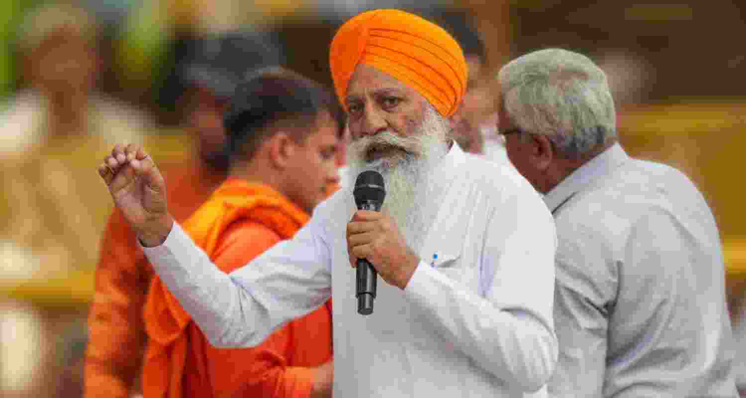 Gurnam Singh Charuni. Gurnam Singh Charuni.