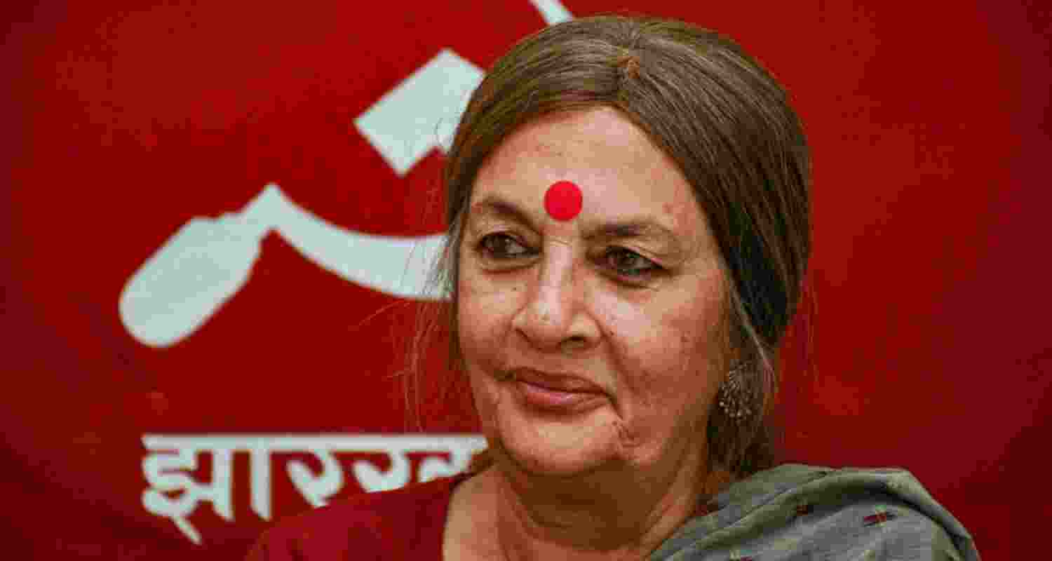 CPI(M) leader Brinda Karat. CPI(M) leader Brinda Karat.
