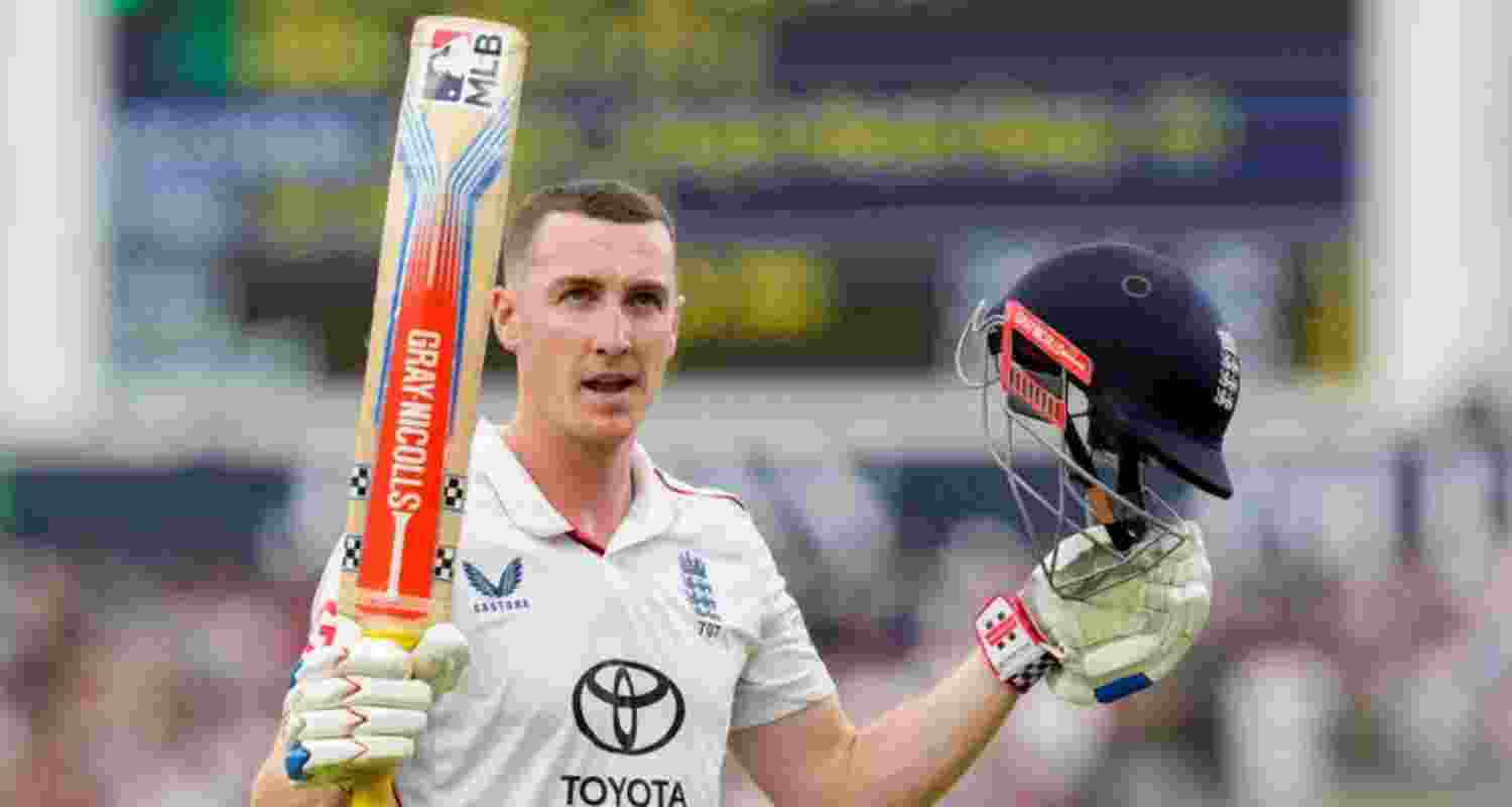 A file photo of Harry Brook. A file photo of Harry Brook.