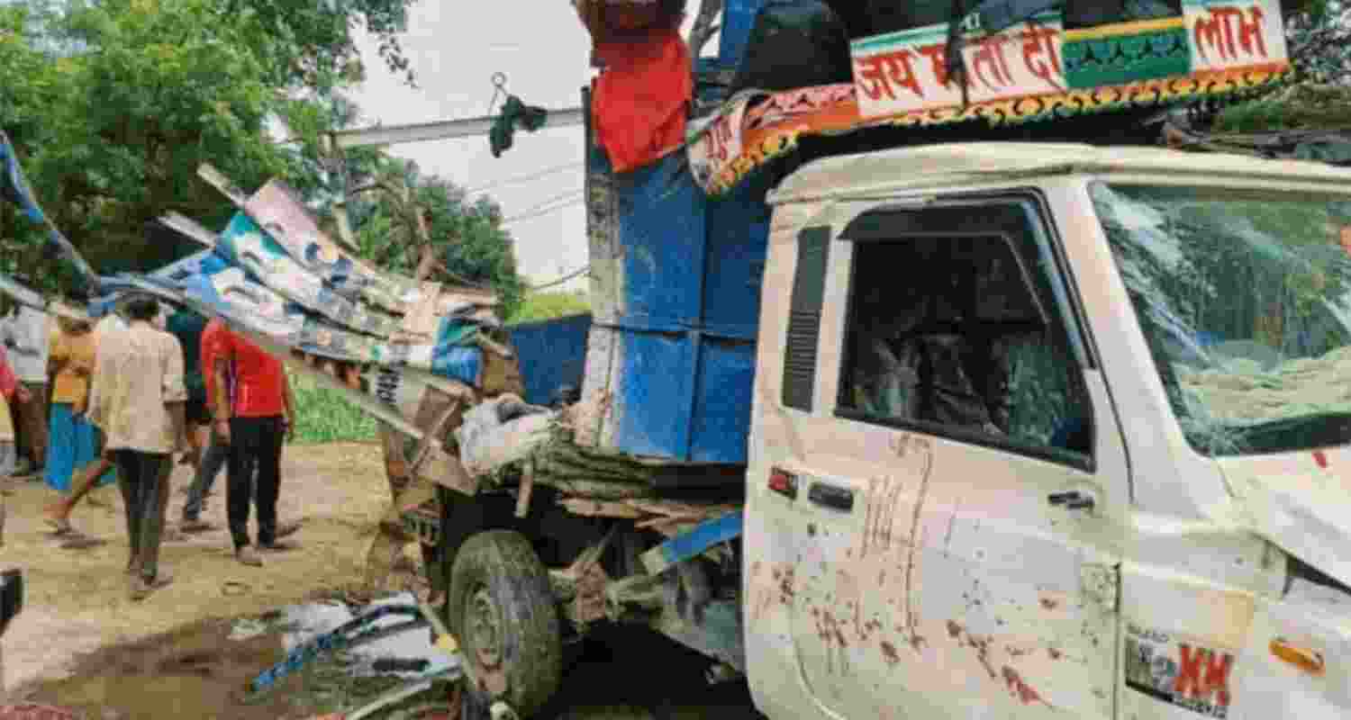 11 killed, 26 hurt after pickup van collides with bus in UP's Bulandshahr
11 killed, 26 hurt after pickup van collides with bus in UP's Bulandshahr