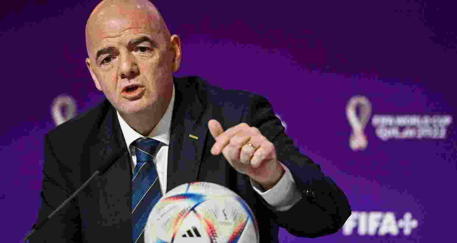 FIFA president Gianni Infantino FIFA president Gianni Infantino