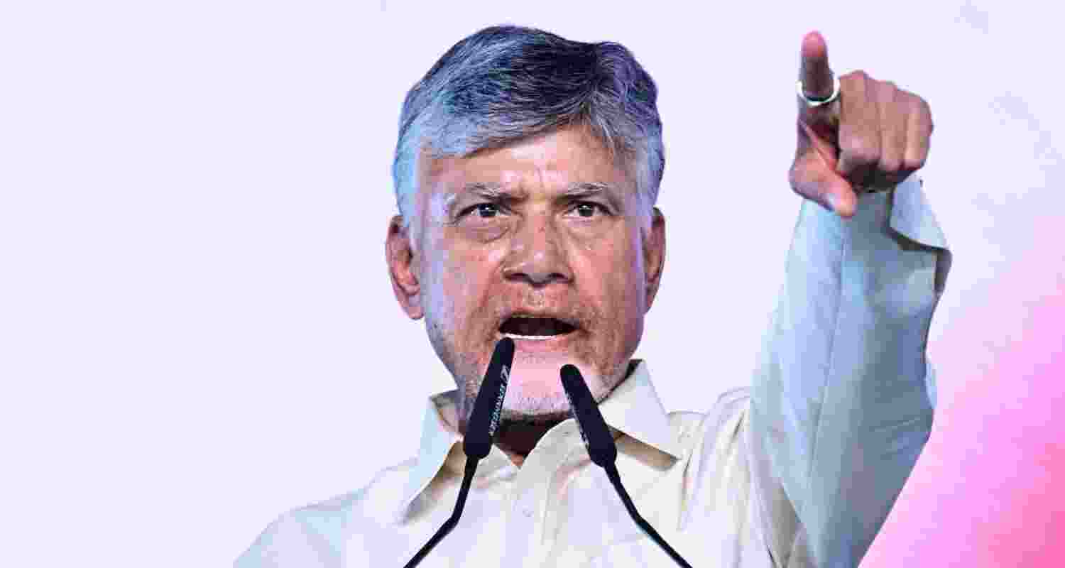 Naidu unveils industrial roadmap for home constituency Kuppam Naidu unveils industrial roadmap for home constituency Kuppam