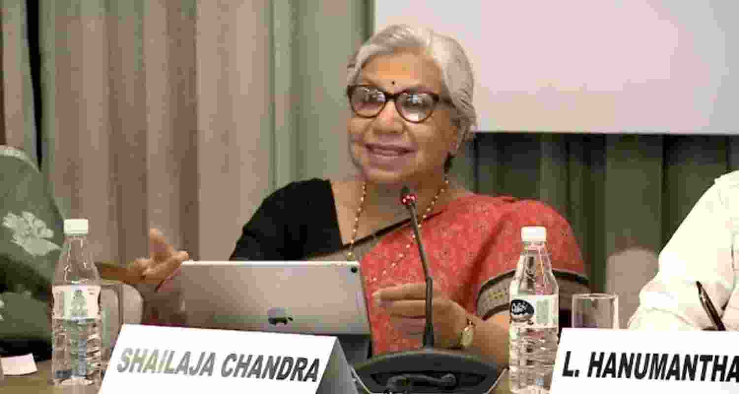 Shailaja Chandra, the former chief secretary of Delhi. Shailaja Chandra, the former chief secretary of Delhi.