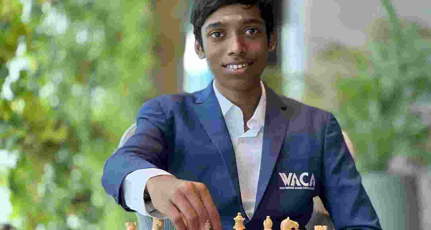 R Praggnanandhaa. R Praggnanandhaa.