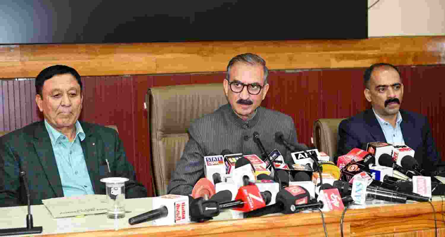 Chief Minister Thakur Sukhvinder Singh Sukhu Chief Minister Thakur Sukhvinder Singh Sukhu