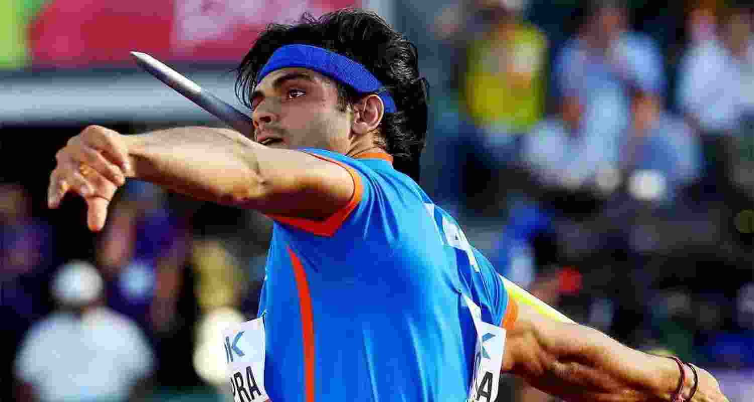 Olympic and world champion Indian athlete Neeraj Chopra. Olympic and world champion Indian athlete Neeraj Chopra.
