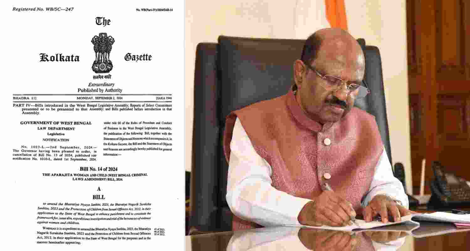 Bengal's Aparajita Bill hits roadblock as Guv sends it back Bengal's Aparajita Bill hits roadblock as Guv sends it back