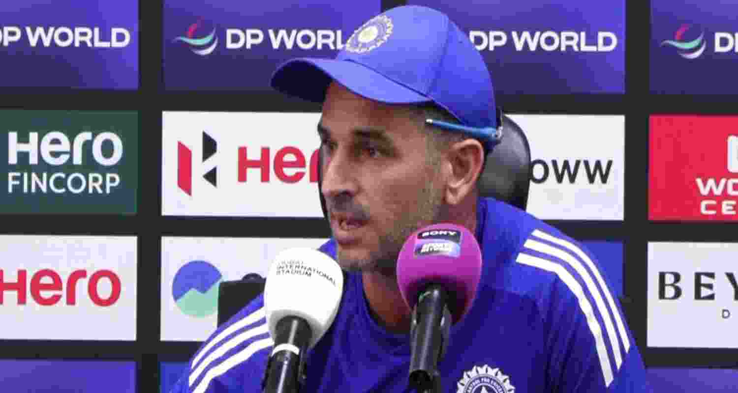 India’s assistant cricket coach Ryan Ten Doeschate. India’s assistant cricket coach Ryan Ten Doeschate.