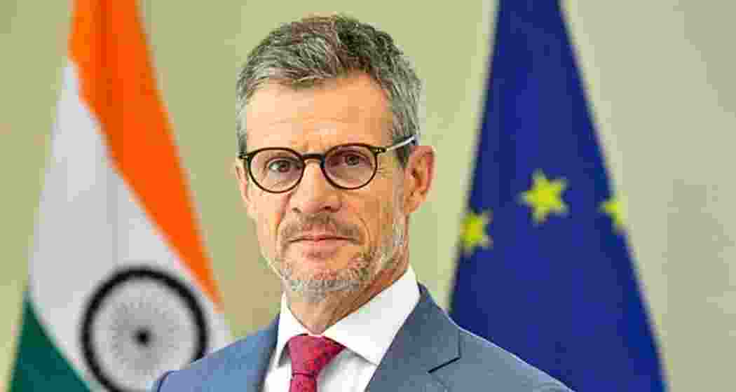 File photo of Ambassador of the Delegation of the European Union to India, Herve Delphin. File photo of Ambassador of the Delegation of the European Union to India, Herve Delphin.
