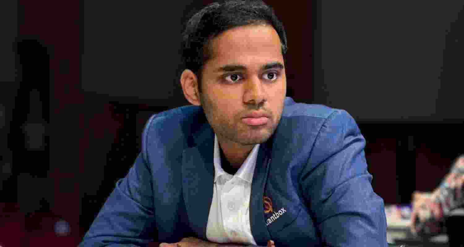 Indian grandmaster Arjun Erigaisi. Indian grandmaster Arjun Erigaisi.