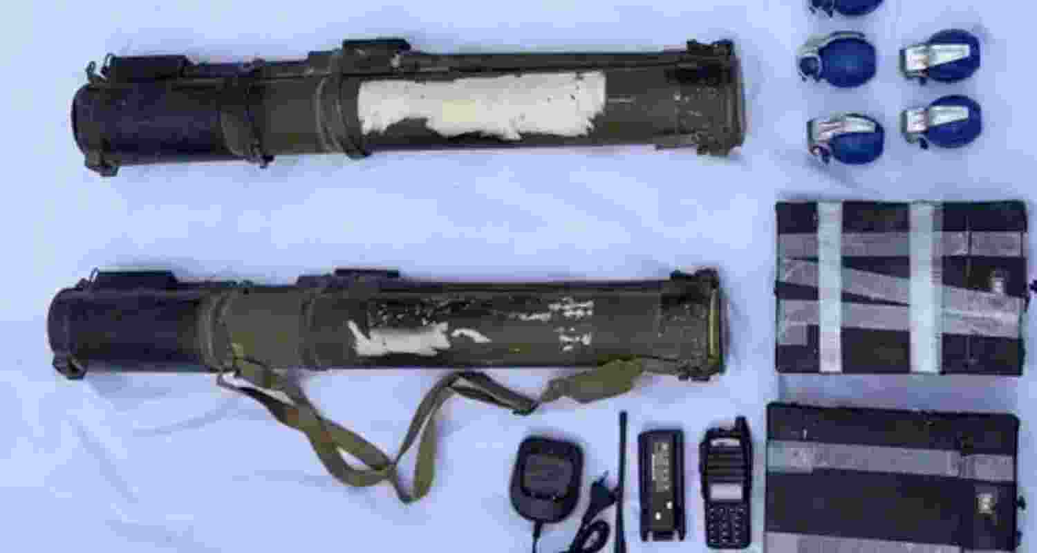 Explosives recovered in Nawanshahr forest. Explosives recovered in Nawanshahr forest.