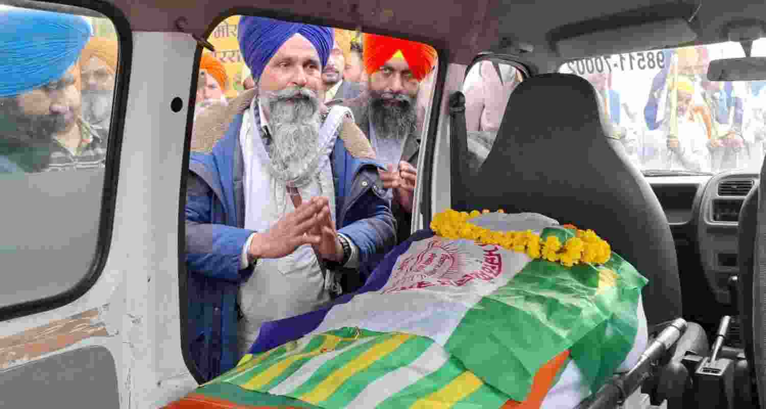 65-year-old farmer Pargat Singh dies at Shambhu border protest. 65-year-old farmer Pargat Singh dies at Shambhu border protest.