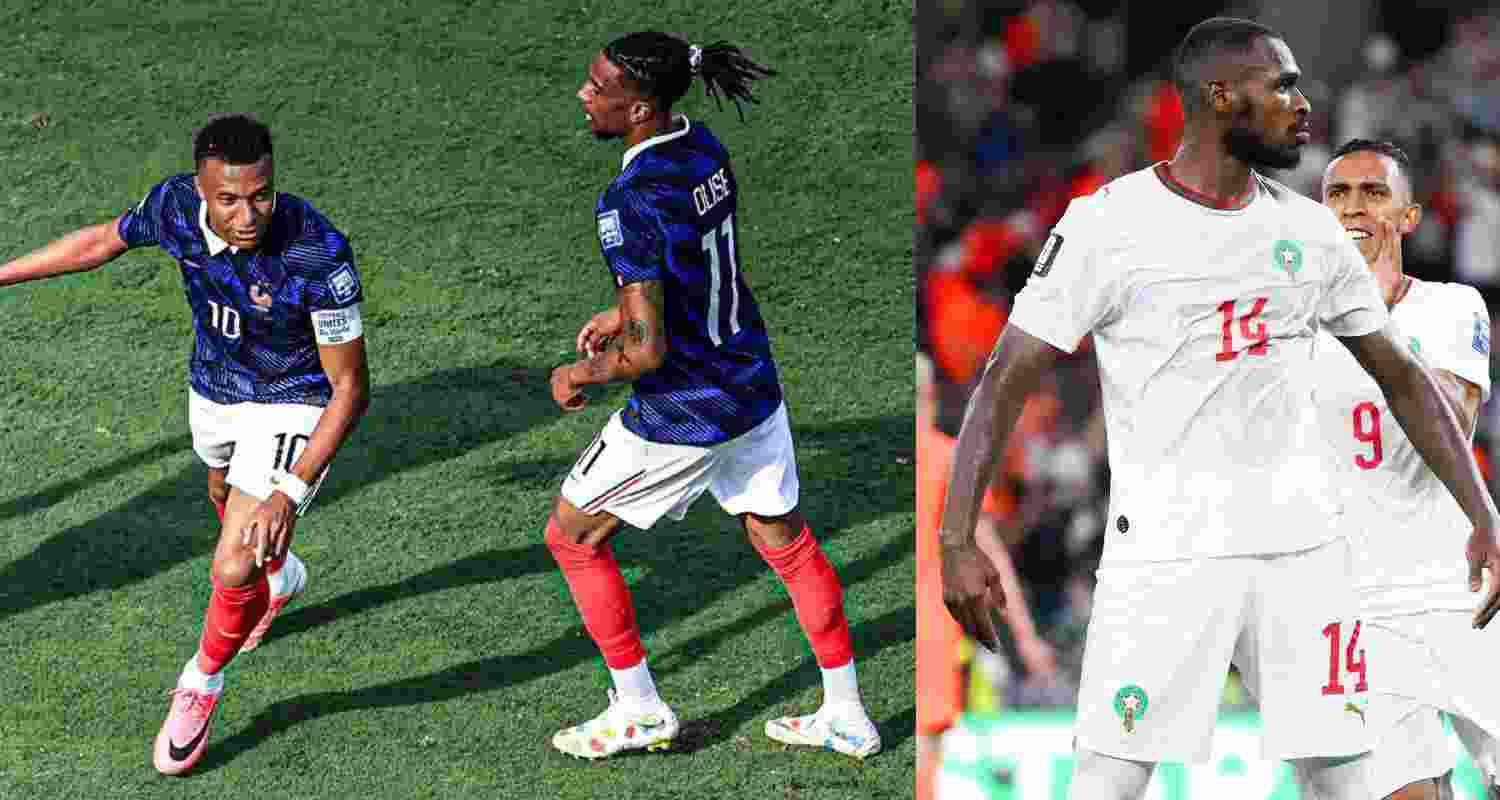France beat Paraguay 1-0 and Morocco thrashed Canada 3-0 to set up a blockbuster FIFA World Cup round-of-16 clash led by Kylian Mbappe. France beat Paraguay 1-0 and Morocco thrashed Canada 3-0 to set up a blockbuster FIFA World Cup round-of-16 clash led by Kylian Mbappe.