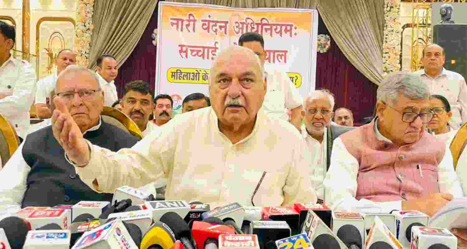 Former chief minister Bhupinder Singh Hooda Former chief minister Bhupinder Singh Hooda