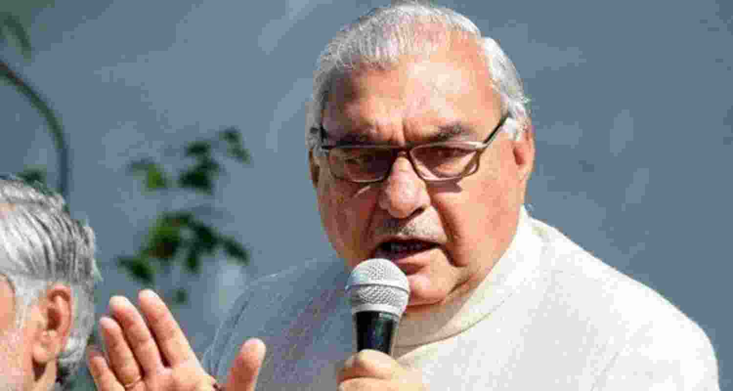 Former Haryana chief minister Bhupinder Singh Hooda Former Haryana chief minister Bhupinder Singh Hooda