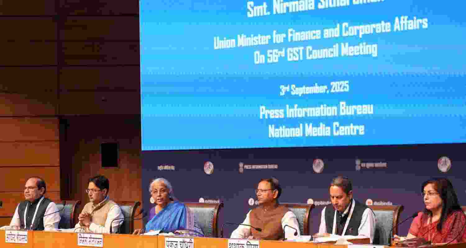 Under the Goods and Services Tax (GST) system, the revenue is shared equally between the Centre and the states Under the Goods and Services Tax (GST) system, the revenue is shared equally between the Centre and the states