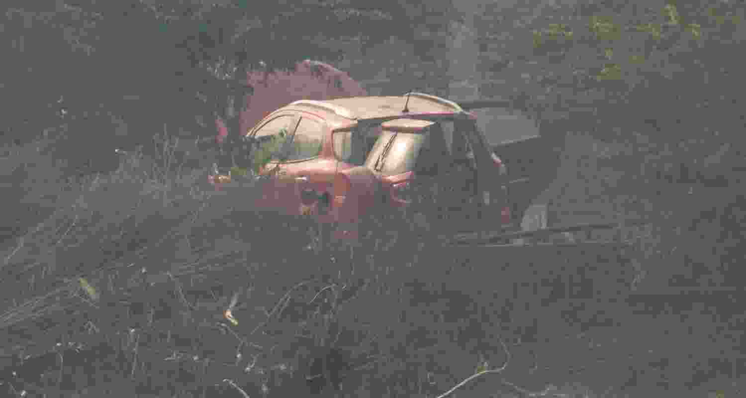 However, latest developments have the authorities searching for a third car, suspected to be a Maruti Brezza, which remains untraced However, latest developments have the authorities searching for a third car, suspected to be a Maruti Brezza, which remains untraced