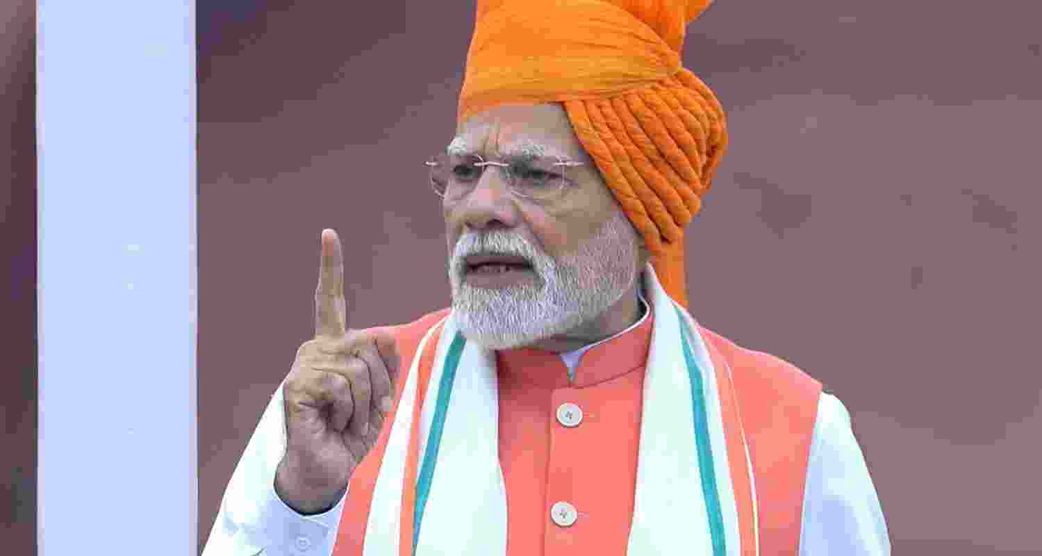 The scheme had been cleared by the PM-chaired Union Cabinet on July 1 this year, with an outlay of ₹99,446 crore earmarked for it The scheme had been cleared by the PM-chaired Union Cabinet on July 1 this year, with an outlay of ₹99,446 crore earmarked for it