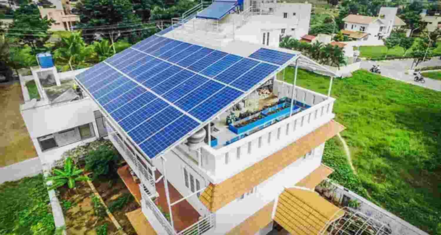 Manufacturing has also received a push through the Production-Linked Incentive (PLI) scheme for solar PV modules, drawing investments worth ₹52,900 crore by September 2025 and creating around 44,400 jobs Manufacturing has also received a push through the Production-Linked Incentive (PLI) scheme for solar PV modules, drawing investments worth ₹52,900 crore by September 2025 and creating around 44,400 jobs