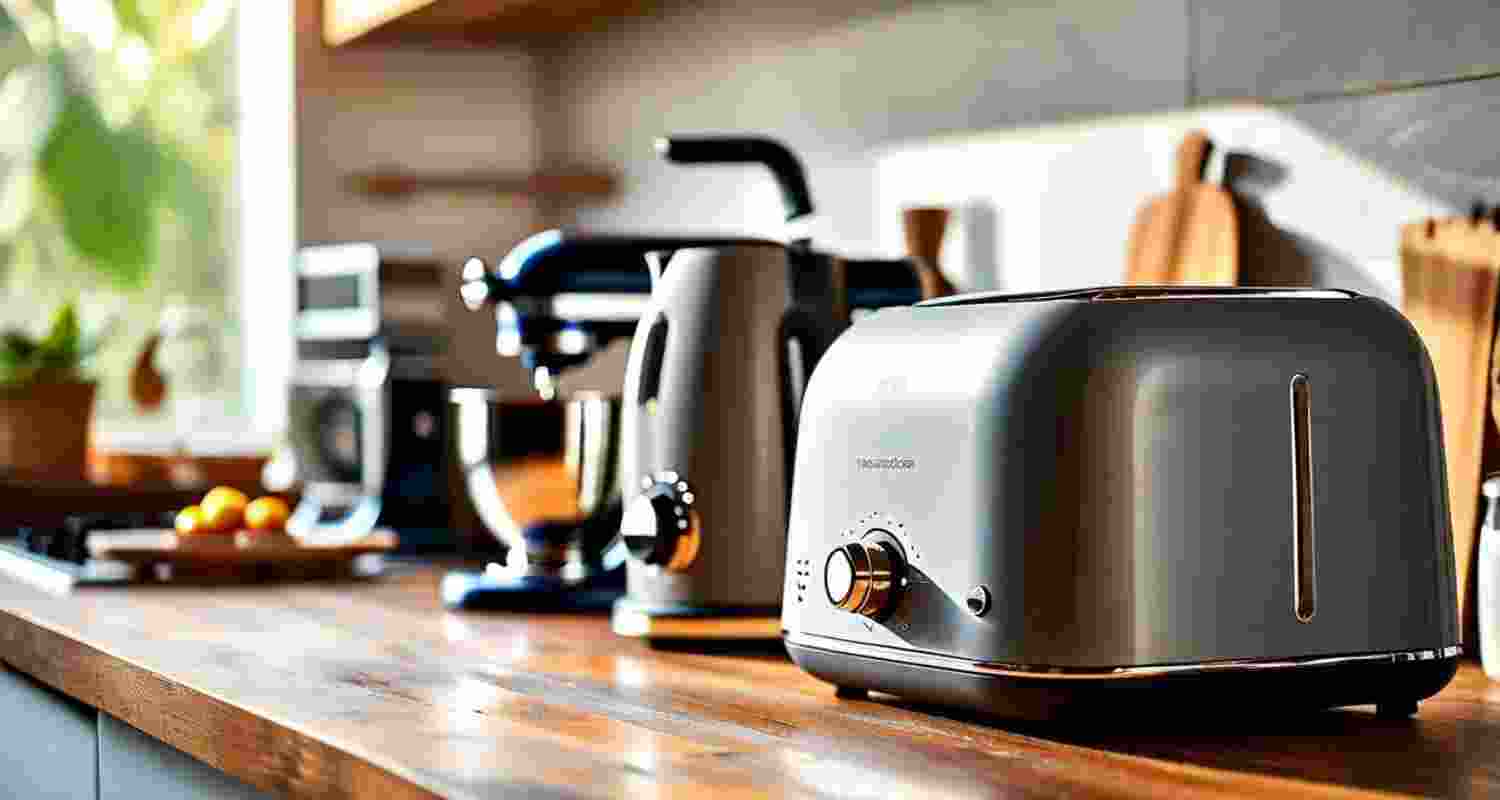 Selling a premium range of appliances such as mixers, ovens, toaster grills, coffee makers, air fryers, garment steamers, hair straighteners, and hair dryers, Bajaj Electricals’ revenue touched ₹4,828.43 crore in FY2025 Selling a premium range of appliances such as mixers, ovens, toaster grills, coffee makers, air fryers, garment steamers, hair straighteners, and hair dryers, Bajaj Electricals’ revenue touched ₹4,828.43 crore in FY2025