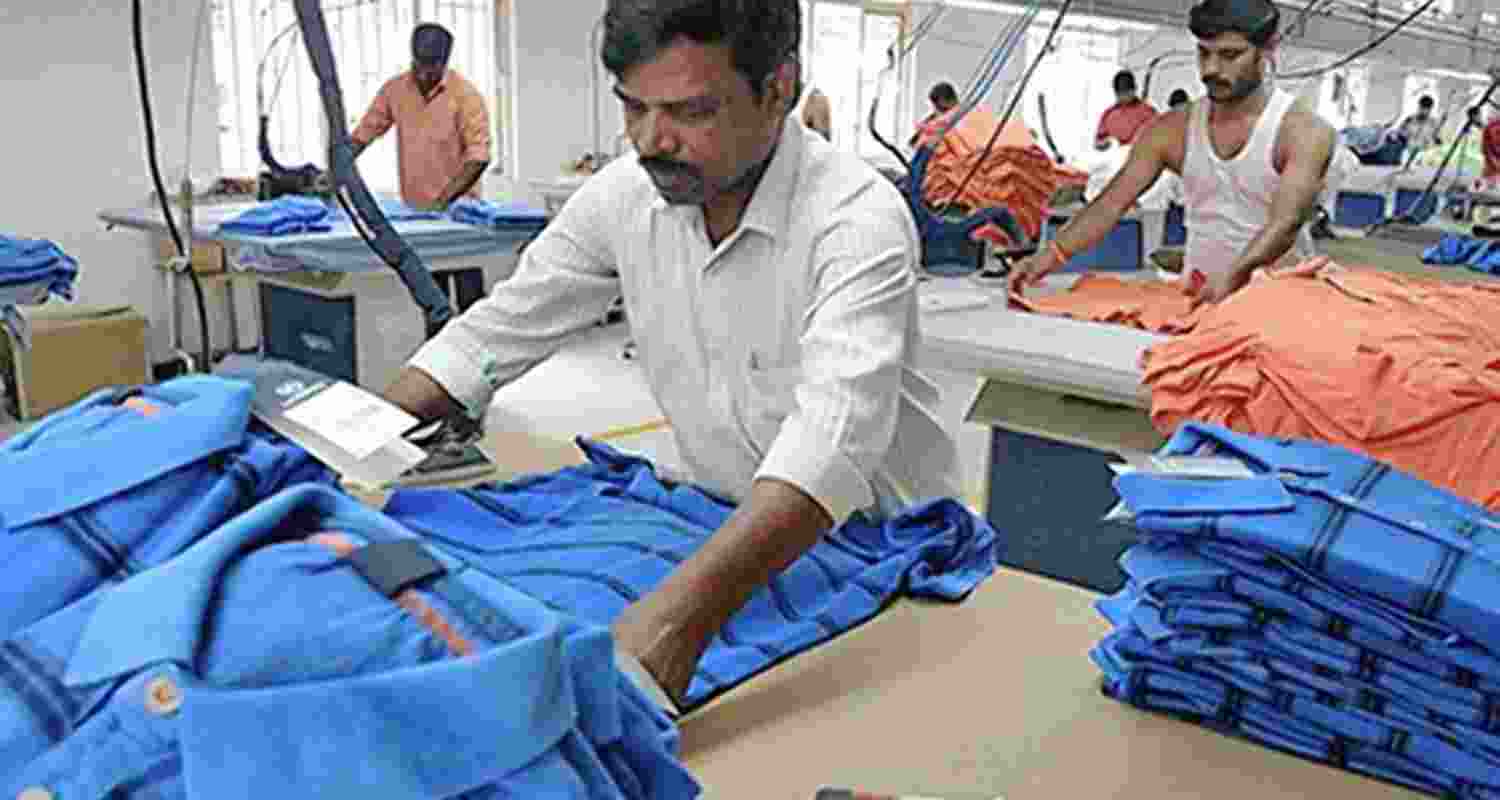 Garments, including apparel and textiles which are knitted, and whose sale value does not exceed ₹2,500 per pair, have been put in the 5 per cent GST slab from a previous 12 per cent slab, but those exceeding ₹2,500 per pair will be taxed at the previous 18 per cent Garments, including apparel and textiles which are knitted, and whose sale value does not exceed ₹2,500 per pair, have been put in the 5 per cent GST slab from a previous 12 per cent slab, but those exceeding ₹2,500 per pair will be taxed at the previous 18 per cent