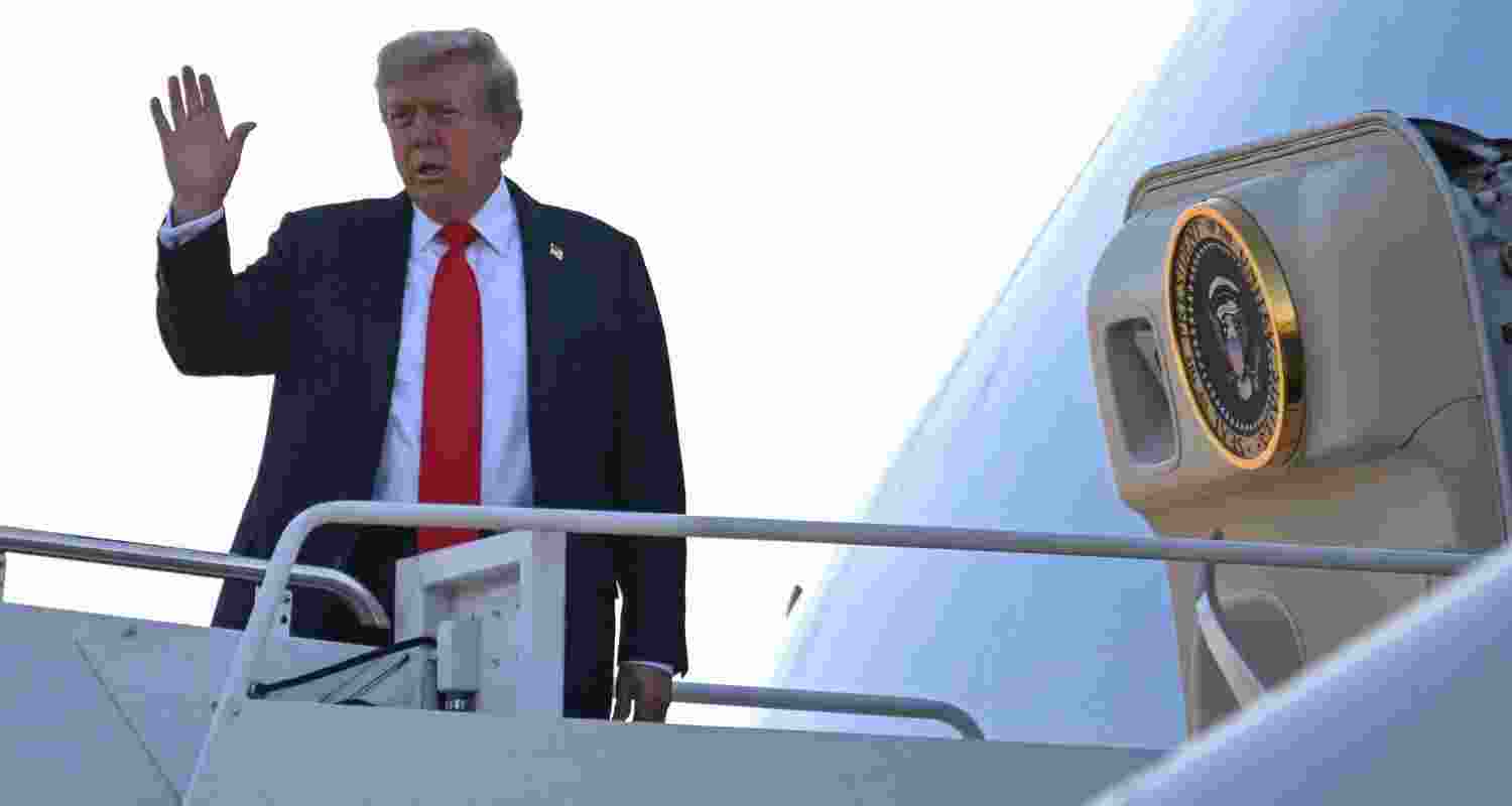 US President Donald Trump told reporters his meeting with Russian President Vladimir Putin in Alaska “went very well” and that he may have to “rethink” about the high retaliatory tariffs imposed on countries buying Russian crude in “two, three weeks’ time” US President Donald Trump told reporters his meeting with Russian President Vladimir Putin in Alaska “went very well” and that he may have to “rethink” about the high retaliatory tariffs imposed on countries buying Russian crude in “two, three weeks’ time”