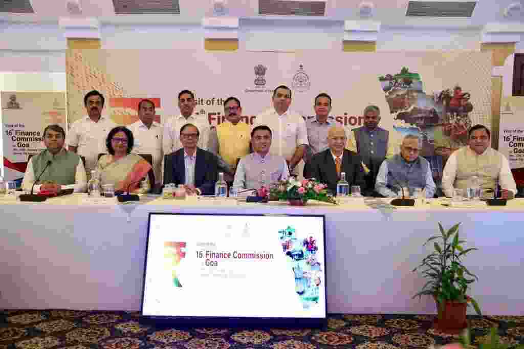 Goa demands Rs 3600 cr from 16th Finance Commission Goa demands Rs 3600 cr from 16th Finance Commission